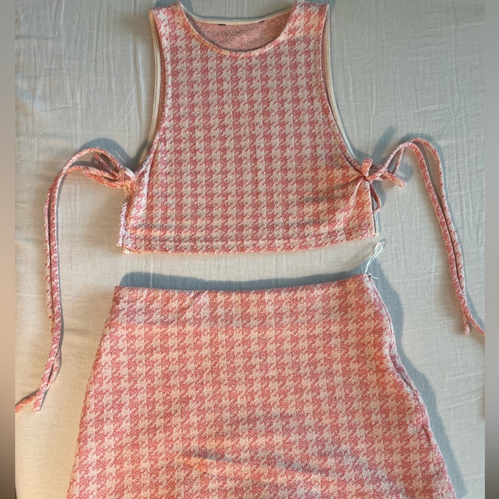 Zara Two Piece Pink - Size Small